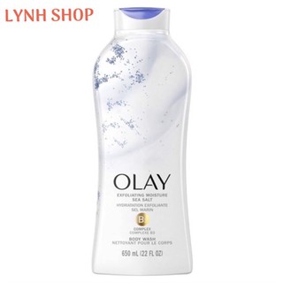 Sữa Tắm Olay Exfoliating Moisture Sea Salt