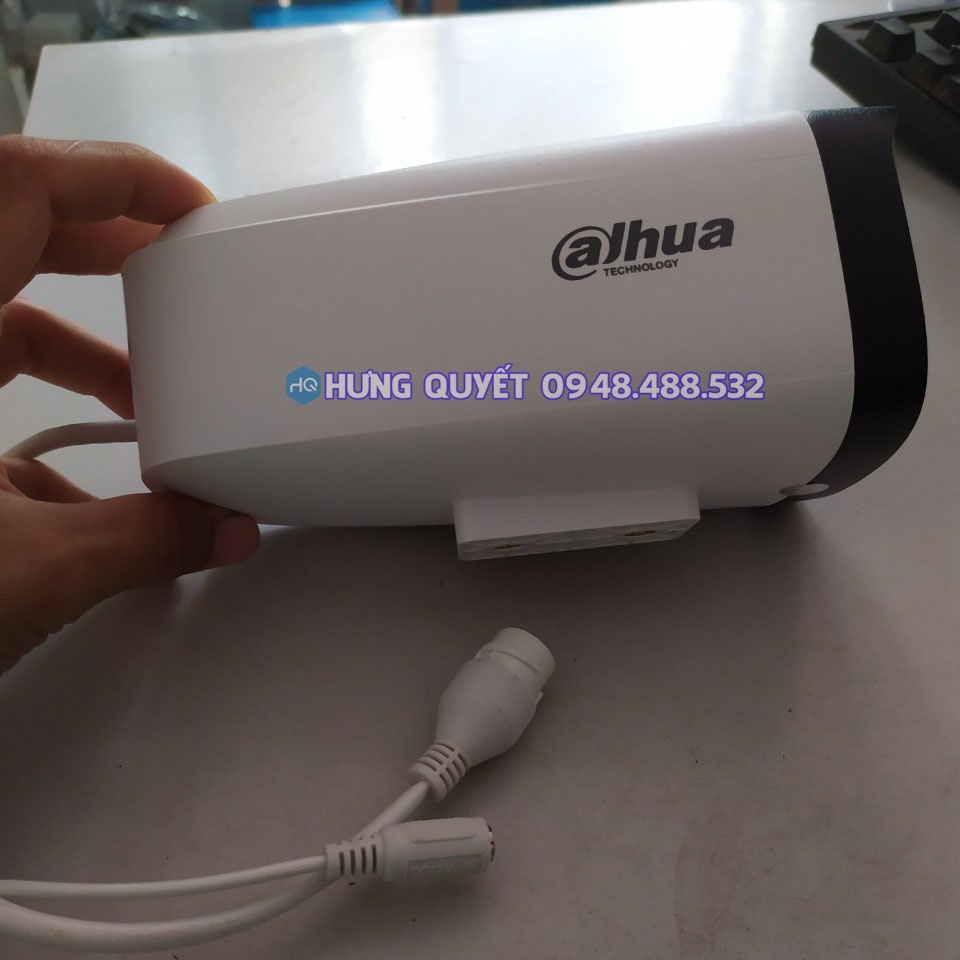 Camera IP Poe Dahua 1230V Led 2Mp 1080p Tích hợp Mic nghe âm thanh Led màu đêm hồng ngoại đen trắng
