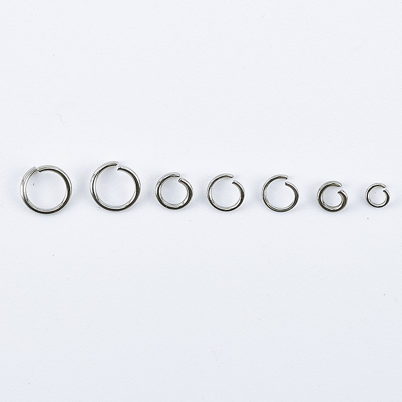 Gói 10g vòng nối bằng thép không gỉ 304 kích thước 4/5/6/7/8mm