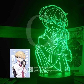 [ẢNH SHOP TỰ CHỤP] Đèn Ngủ Tokyo Revengers Chifuyu Matsuno Type 02 ATKR0402 16 MÀU TÙY CHỈNH COMPASHOP