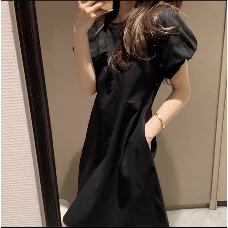 Đầm tay bí dáng xuông VJ005
