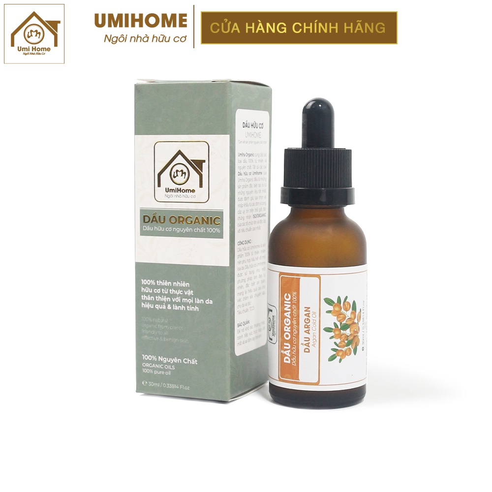 Dầu Argan hữu cơ UMIHOME nguyên chất | Argan oil 100% Organic 10ML