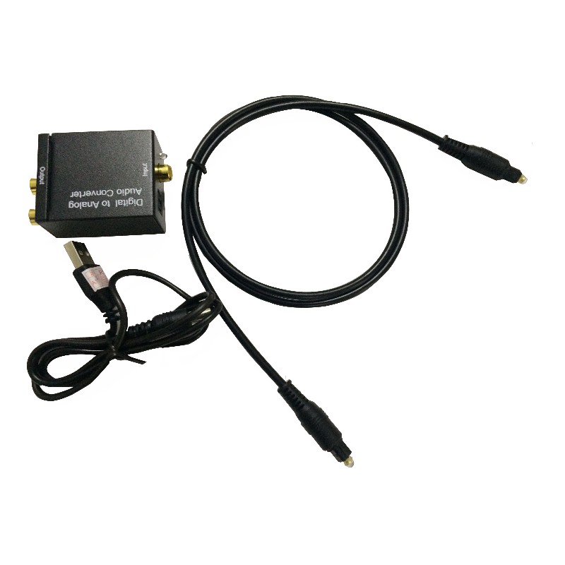 Bộ chuyển âm thanh TV optical to audio AV 1m