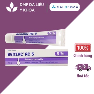 Benzac AC 5% giảm mụn viêm mụn bọc