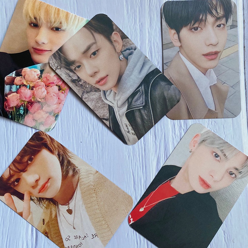 flowersqueen Thẻ ảnh lomo sưu tầm in hình nhóm nhạc Kpop TXT The Chaos Chapter: FREEZE