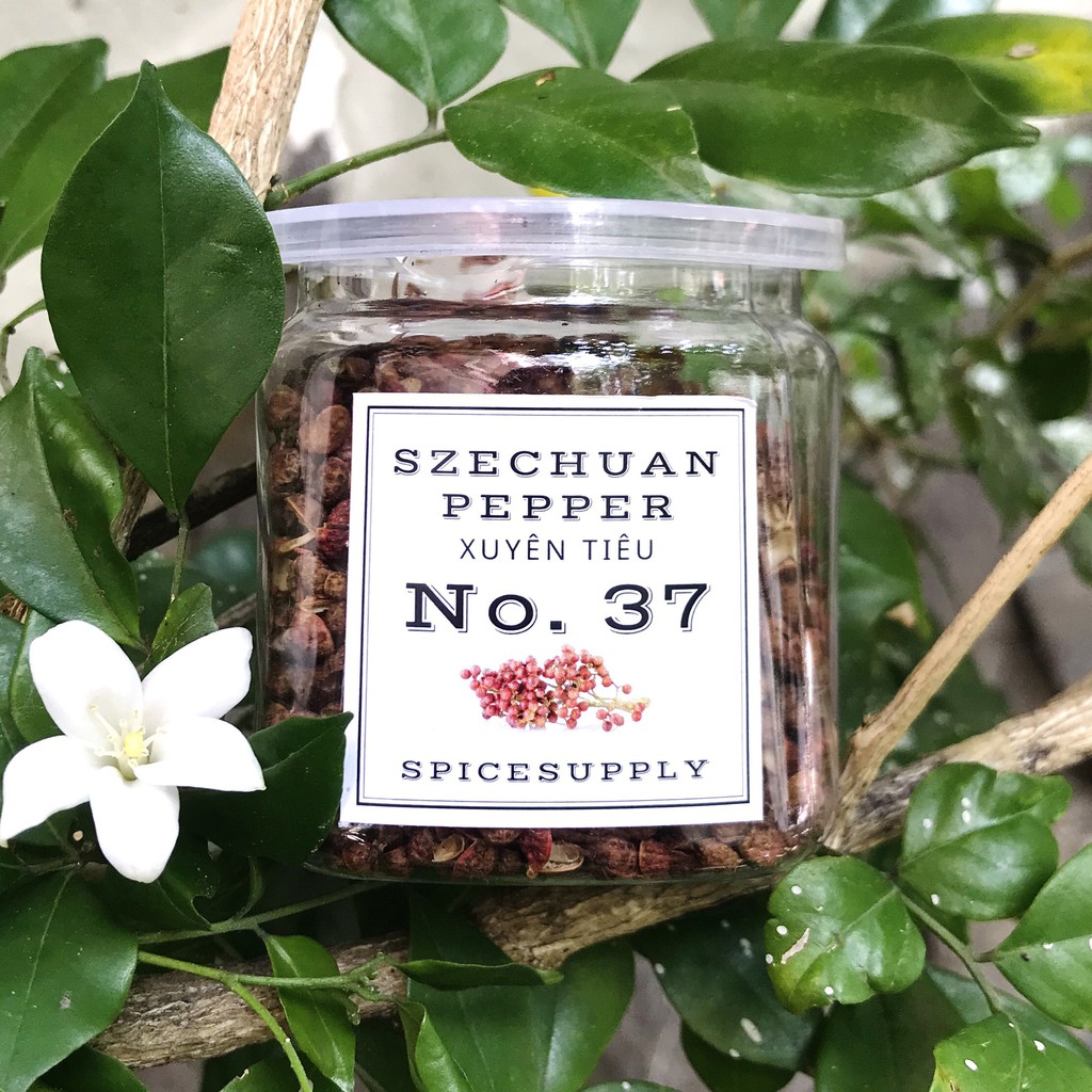 Szechuan Pepper - hạt Hoa tiêu Tứ Xuyên không trộn cành