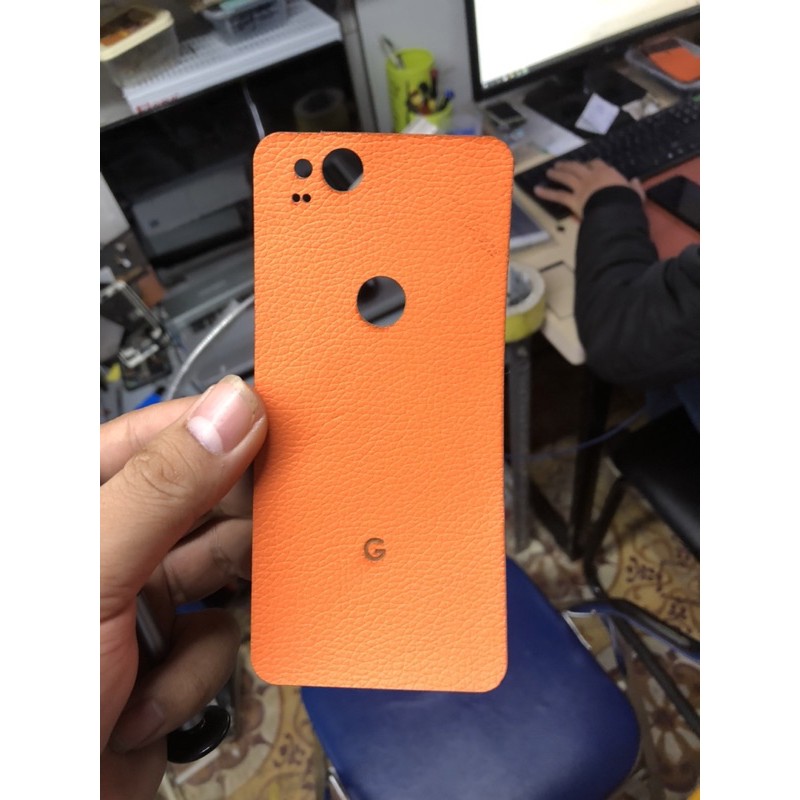 Dán da lưng Google Pixel 2 trơn không các màu