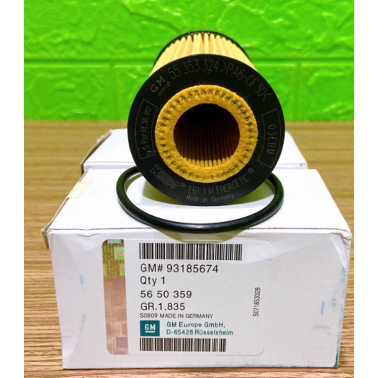 Lọc nhớt, Lọc dầu động cơ  dùng cho xe Cruze , Lacetti. Mã sản phẩm: 9318-5674'