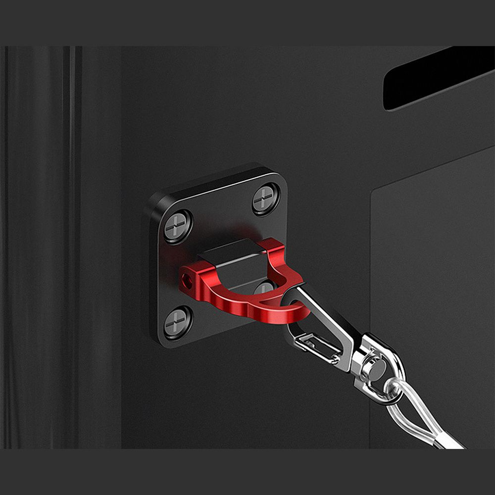 Móc cần câu cá bằng hợp kim nhôm gấp gọn siêu bền nhiều màu sắc tiện dụng