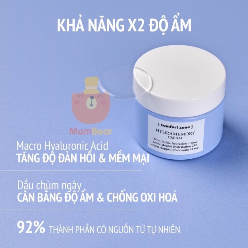 Kem Dưỡng Ẩm Comfort Zone Hydramemory Cream Gel 60ml