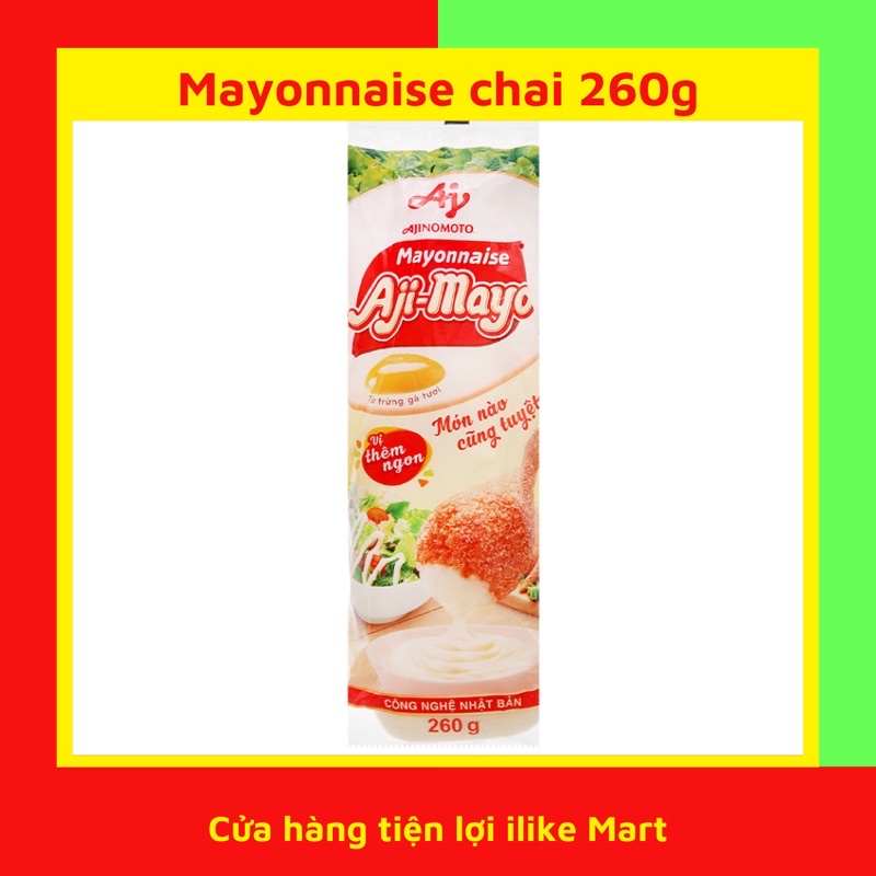 Sốt Mayonnaise Aji-mayo chai 130gr -260gr