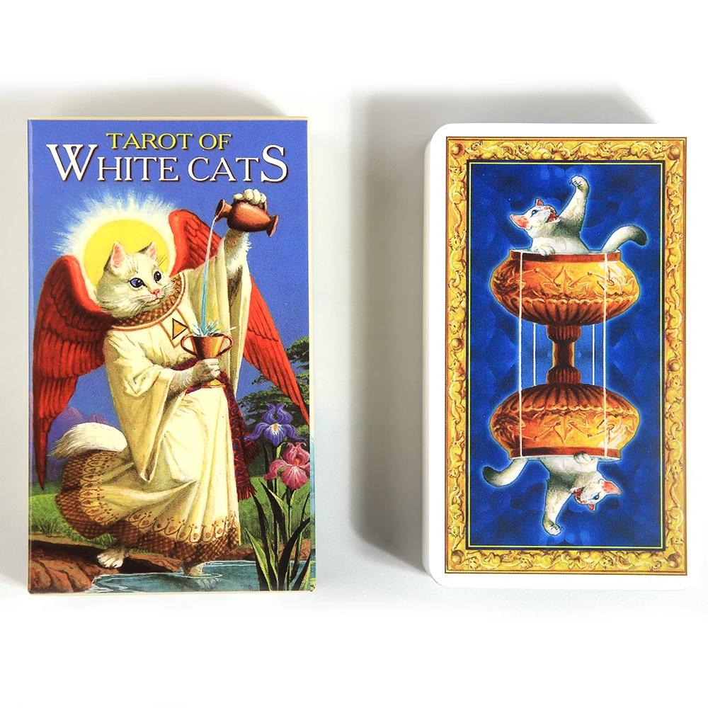 78 Sheets Tarot of White Cats