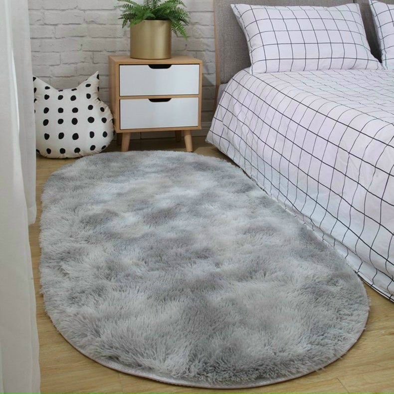 Thảm Lông Trải Sàn Loại Dày Đẹp - Decor, Chụp Ảnh, Trang Trí Phòng Sang Trọng Mềm Mại Happy Bedding