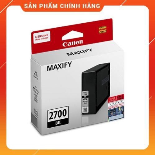 [FREESHIP] [CHÍNH HÃNG] Mực in Canon PGI-2700 màu đen - Dùng cho Canon Maxify iB4070/ MB5370/ MB5070