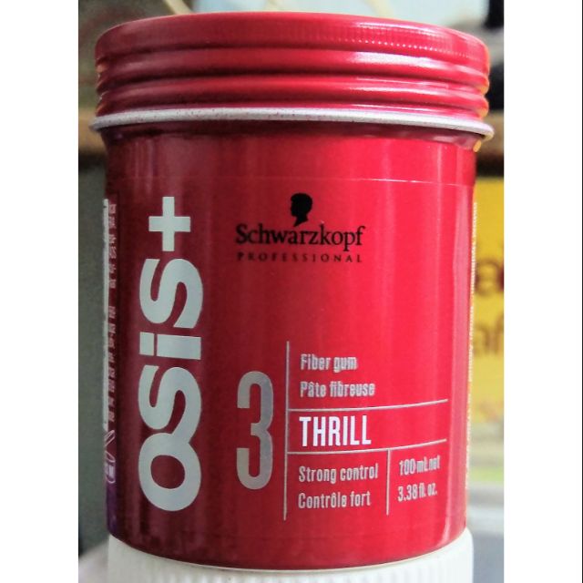 OSIS+ 3 Thrill Fiber Gum - Gôm tạo thớ tóc 100ml.