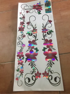 Sticker dán trang trí xe , tủ lạnh...
