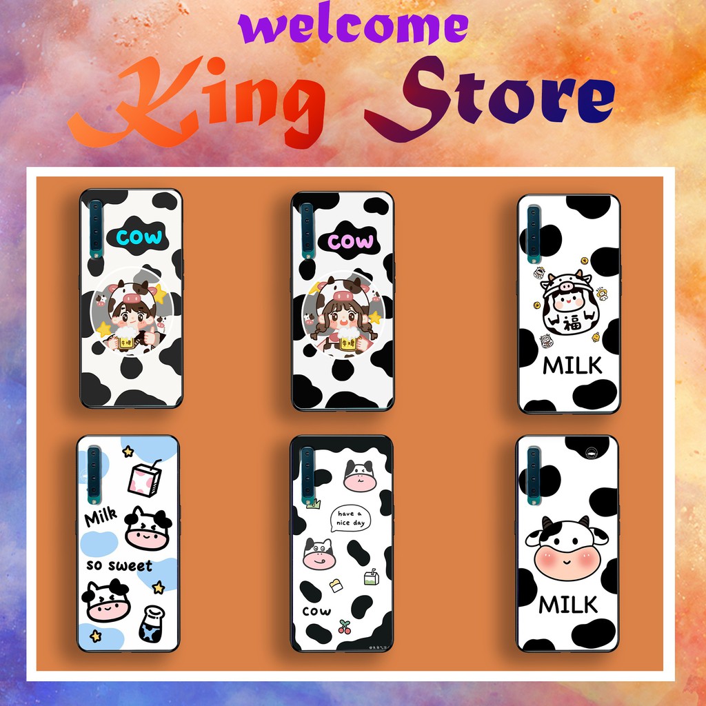 [HOT] Ốp lưng Samsung A7-2018/A9-2018 in hình bò sữa siêu đẹp, siêu độc, lạ_KINGSTORE.HN_Ốp SS A750/A950