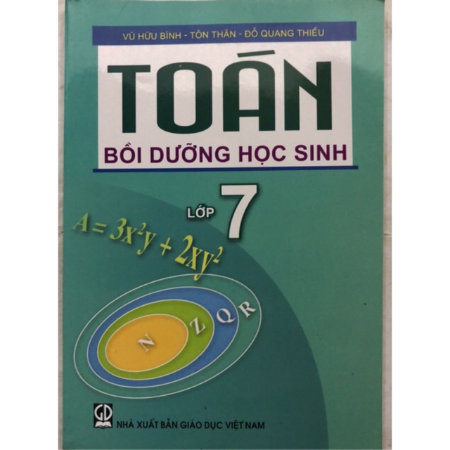 Sách - Toán bồi dưỡng học sinh lớp 7