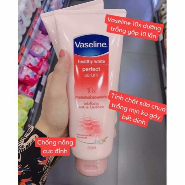 Dưỡng Thể VASELINE 50x / 4x / 10x + Alpha Arbutin + Combo