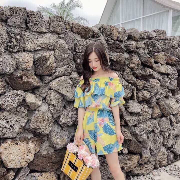 [ xả kho ] HS Jumpsuit hoa