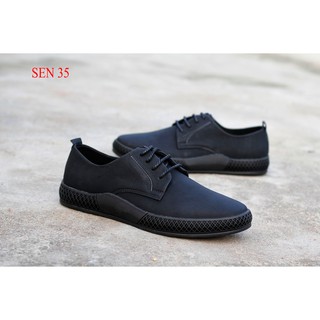 (SEN 35 ) GIẦY DA BÒ THỦ CÔNG 100%