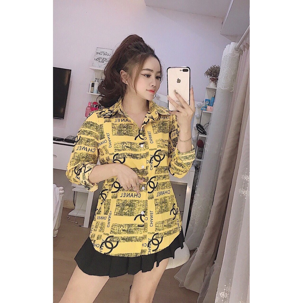 Áo sơ mi lụa hàng đẹp siêu hot