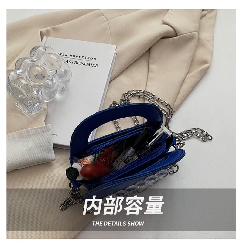 Túi Đeo Chéo Nhỏ Đơn Giản Phối Dây Xích NB00024 Thời Trang Cho Nữ