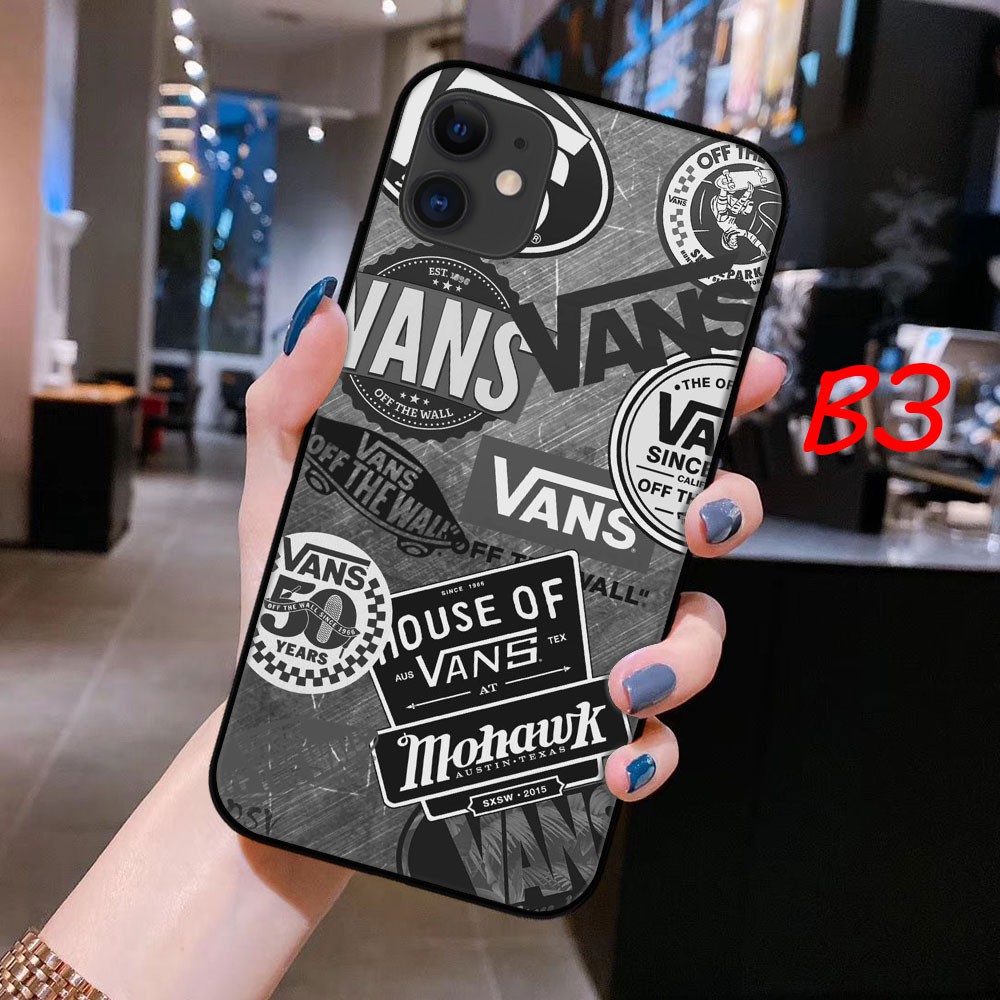 Ốp Điện Thoại họa tiết Vans Cho Iphone 11 Pro Max Xs Max Xr X 8 7 6s 6 Plus Se 2020