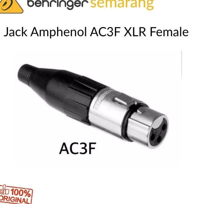 Giắc Cắm Amphenol Ac3F Jack Xlr Female 7gz