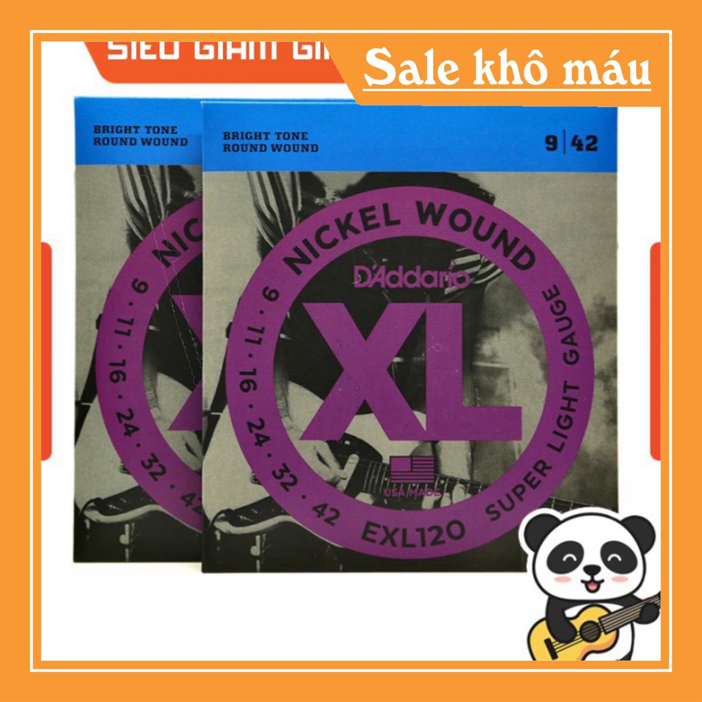 [Giảm Giá] Dây Đàn Electric Guitar D'Addario EXL120 [Size 9]