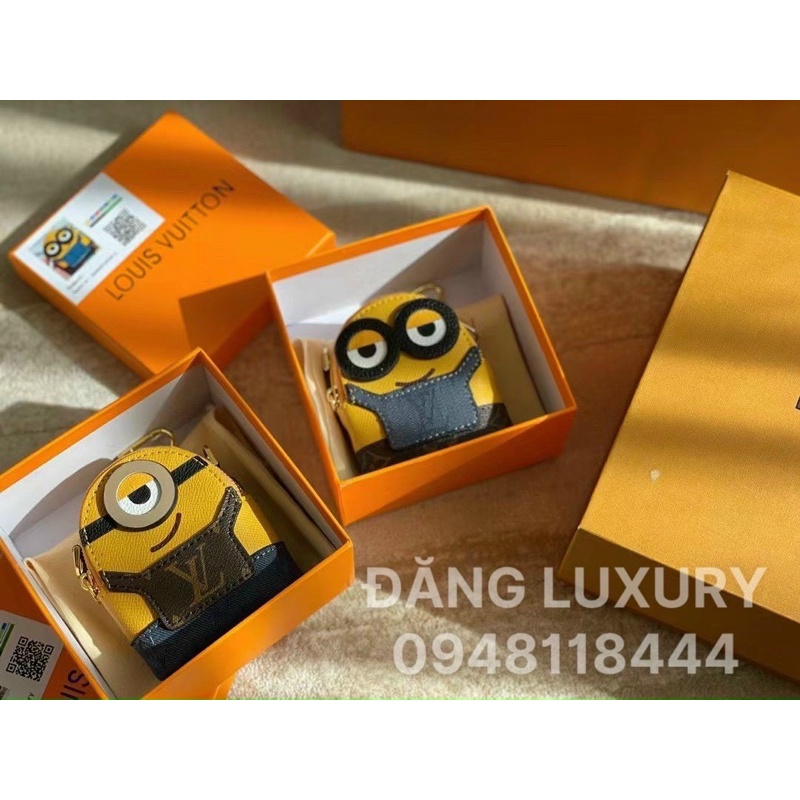 Túi xách LV mini (9,5x11cm)Minion cute [Fullbox]