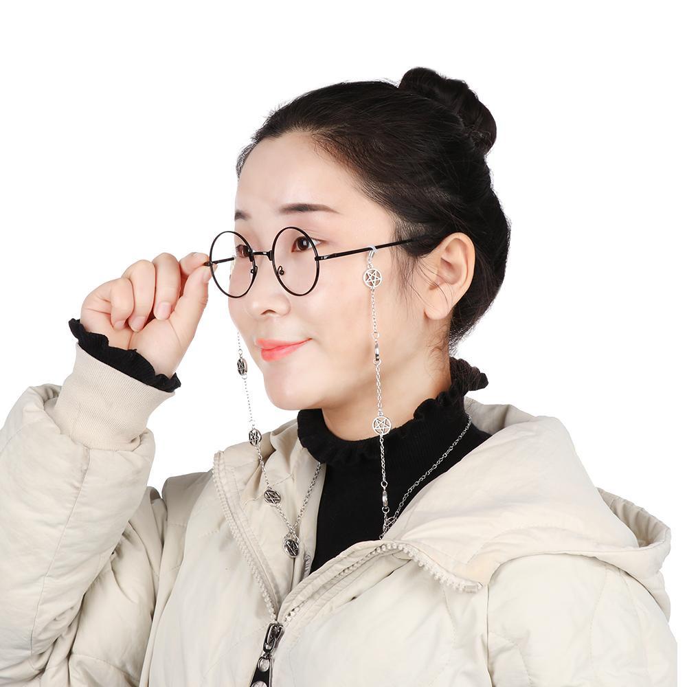 Dây Đeo Mắt Kính Đọc Sách Bằng Kim Loại Phong Cách Vintage