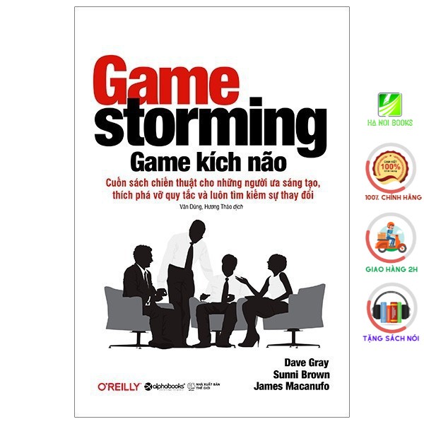 Sách Alphabooks - Game Kích Não - Game Storming