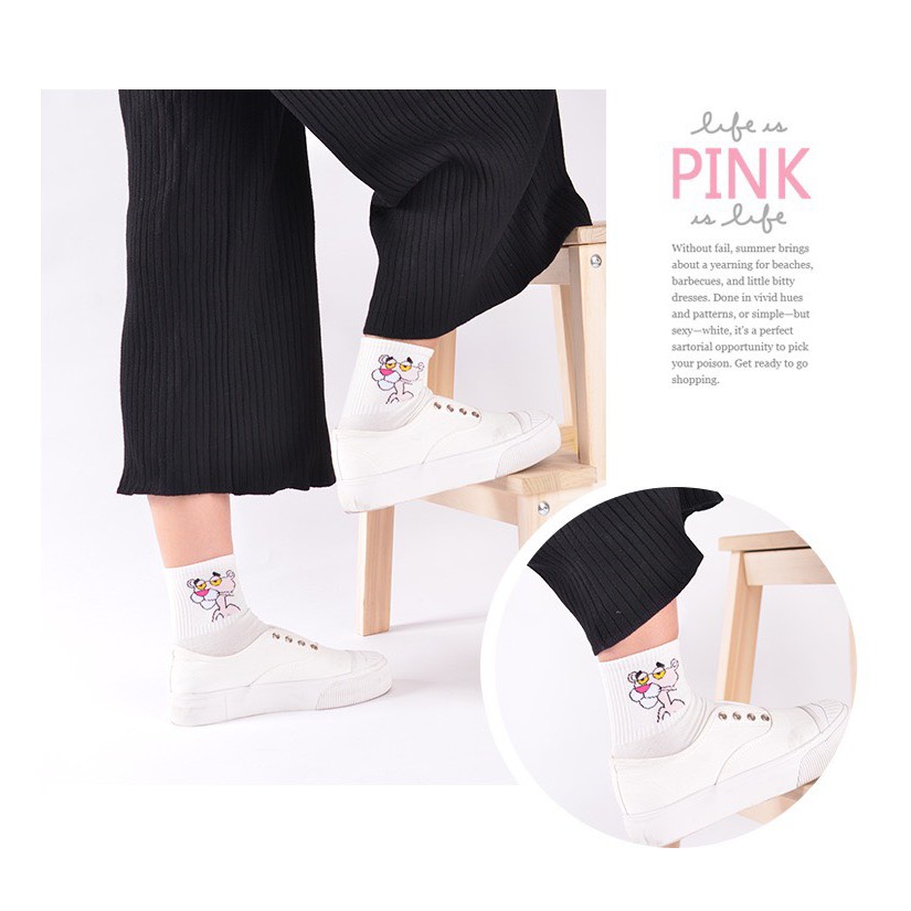 Vớ hoạt hình Vacone tất cute thiết kế phong cách vui nhộn đáng yêu TN33
