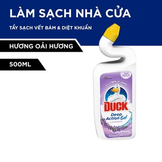 DUCK Tẩy Rửa Bồn Cầu Hương Oải Hương 500ml