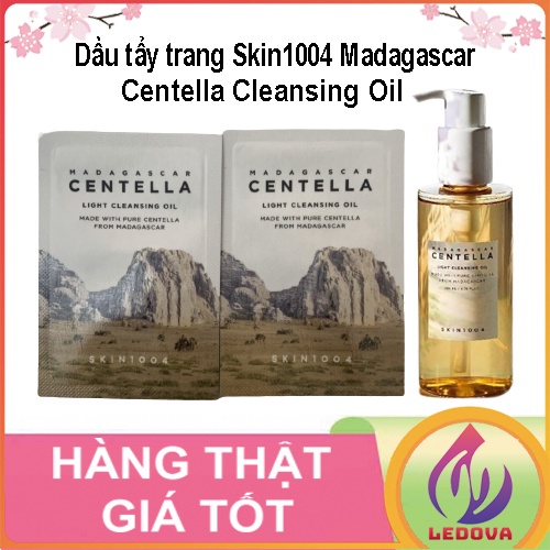 Combo 5 Dầu tẩy trang Skin1004 Madagascar Centella Cleansing Oil 2ml