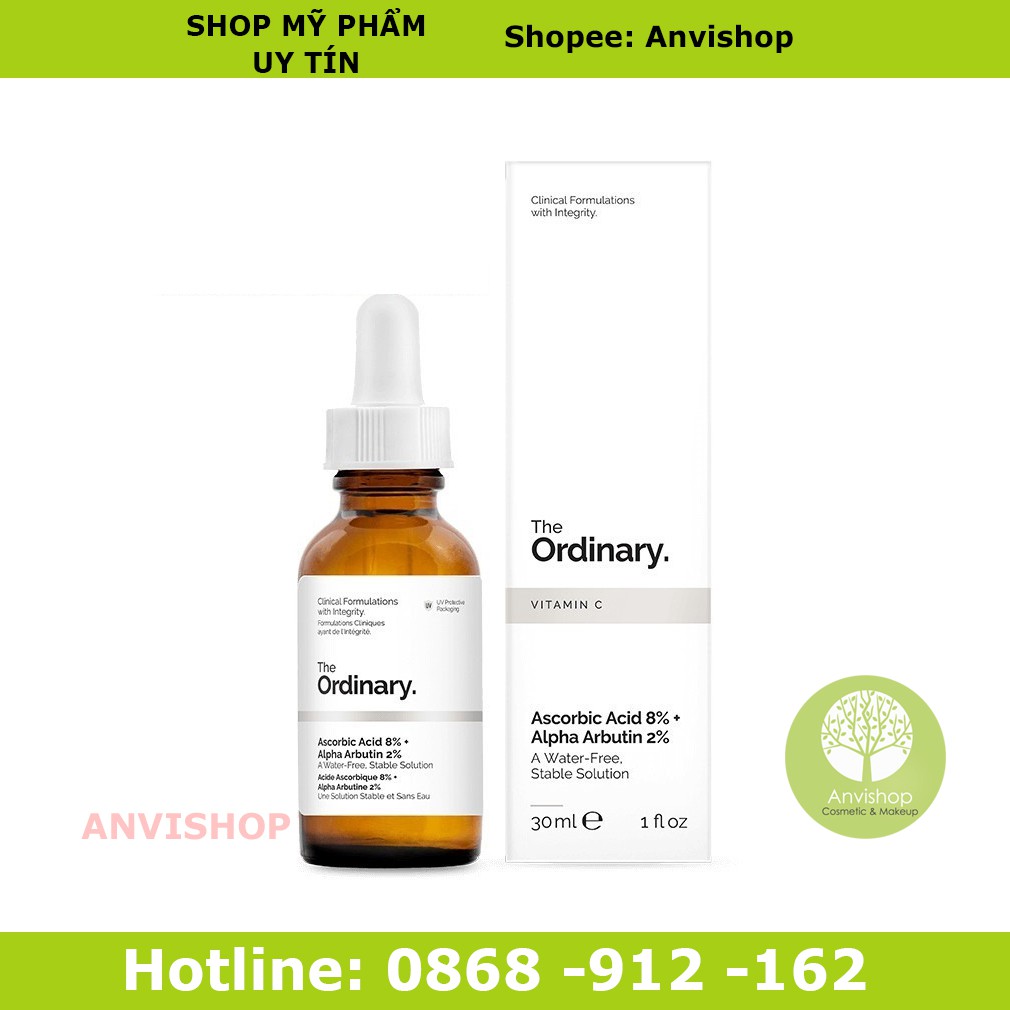 Serum The Ordinary Ascorbic Acid 8% + Alpha Arbutin 2%
