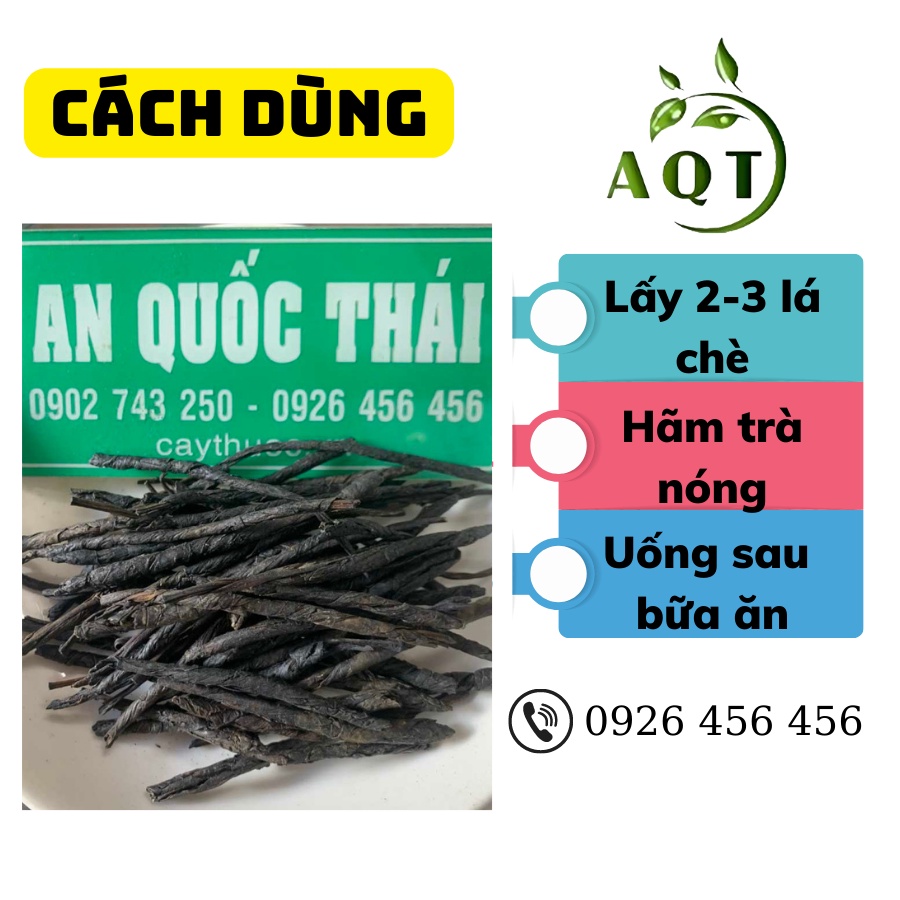 Chè Đắng Cao Bằng 500g [Hàng Loại 1] Giúp Giảm Cân, Lá Trà Đắng Thơm, Sạch Loại 1