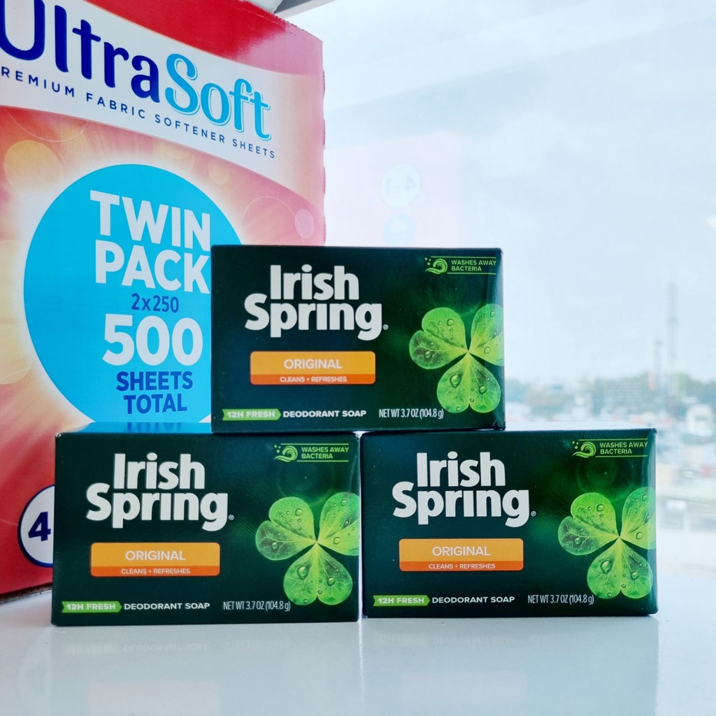 Xà bông Spring của Mỹ / Xà bông cục tắm thơm Mỹ Irish Spring