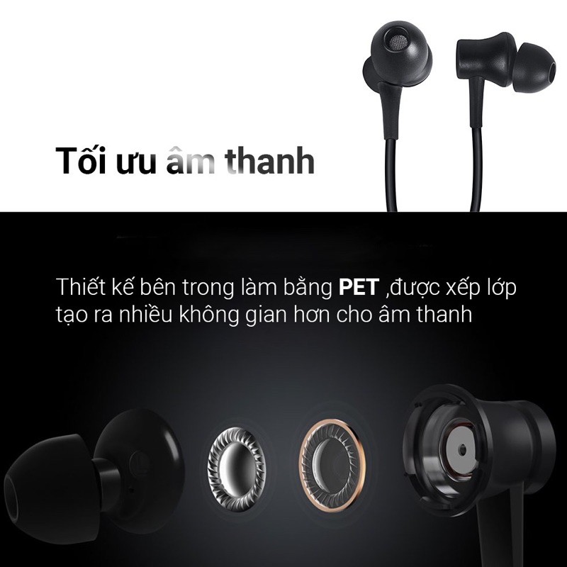 Tai nghe Xiaomi Piston Lite chính hãng - tai nghe in ear âm thanh chất cực hay
