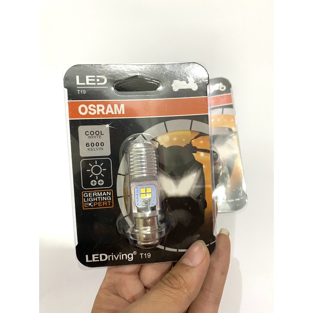 Bóng Pha LED Osram Dream- Wave siêu sáng - Chân M5-H4 Chạy Điện Bình Điện Máy