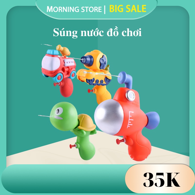 Súng nước đồ chơi trẻ em hình máy bay đáng yêu dành cho bé