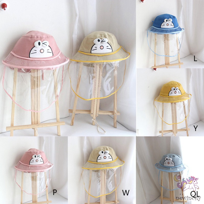 Mũ Vành Chống Nắng Họa Tiết Hoạt Hình Đáng Yêu Cho Bé