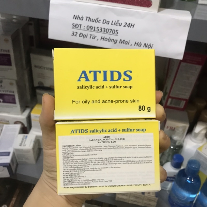 Xà phòng tắm Atids 80g