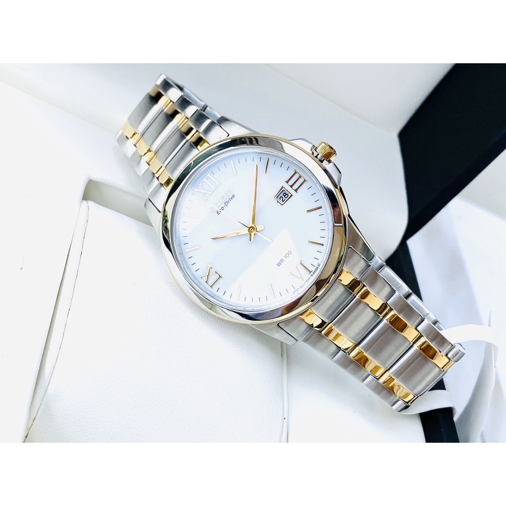 Đồng Hồ Nam CITIZEN Eco-drive BM7264-51A Chính Hãng Tặng Dây Da Cao Cấp