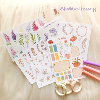 Bullet Journal Sticker - Combo sticker “Mùa Xuân”