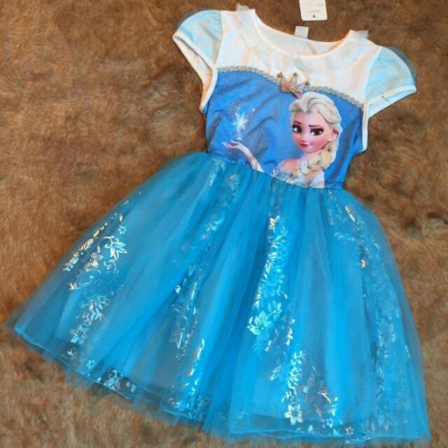COMBO 2 VÁY ELSA BÉ GÁI KÈM KHĂN CHOÀNG!