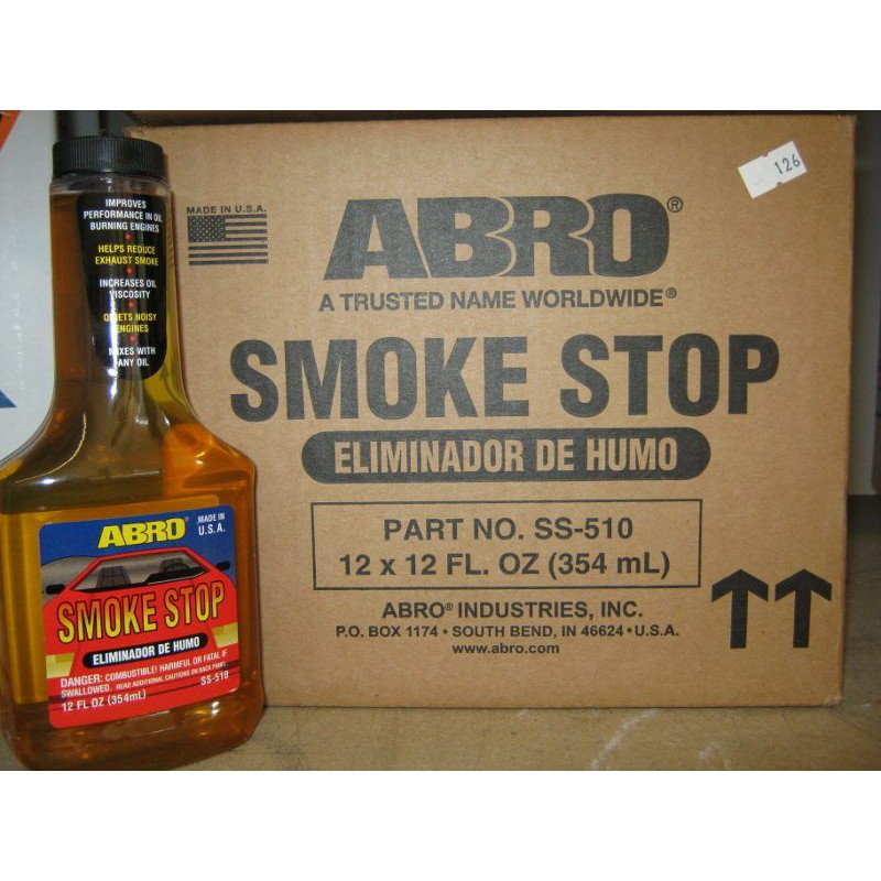 Phụ gia nhớt ngưng khói Abro Smoke Stop