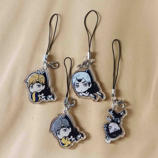 Dây Đeo Điện Thoại In Hình anime haikyuu kei Mikatsumu osamu oikawa kuro kenma akaashi bokuto shinsuke
