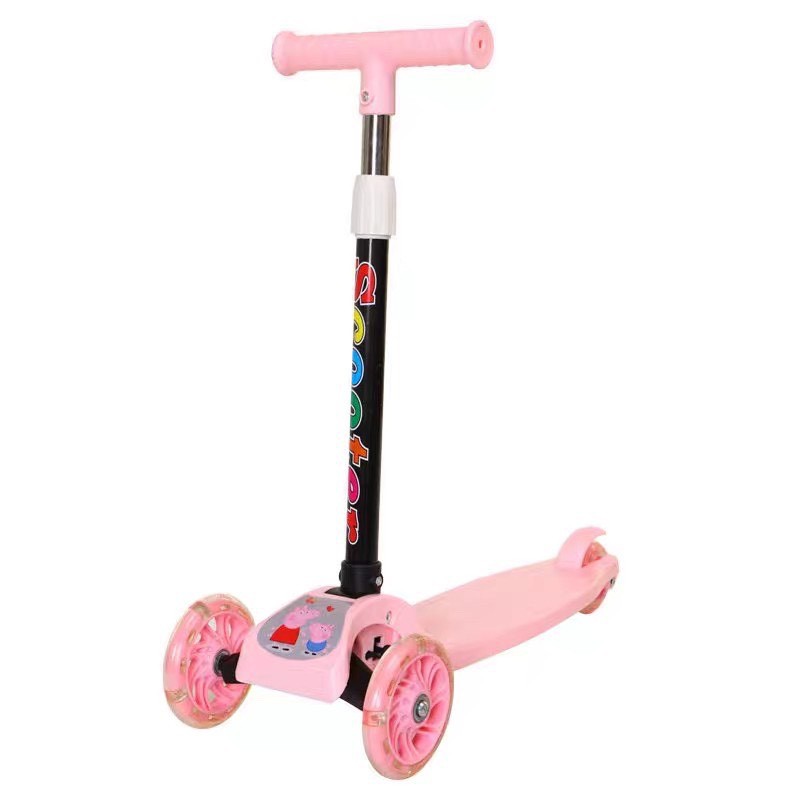 Xe trượt Scooter 3 bánh có bánh xe phát sáng cho bé yêu